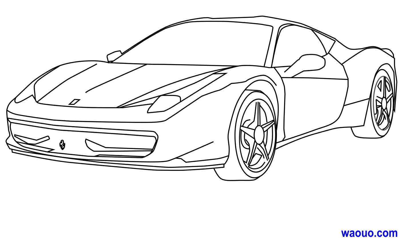 Ferrari Dessin - ESSAI AUTOMOBILE