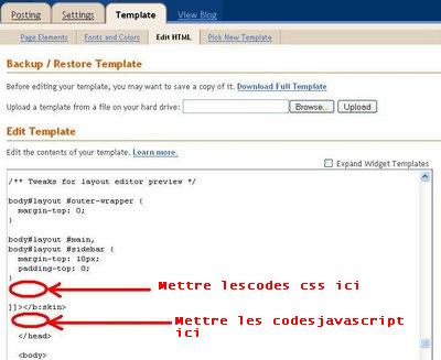insérer du javascript dans html