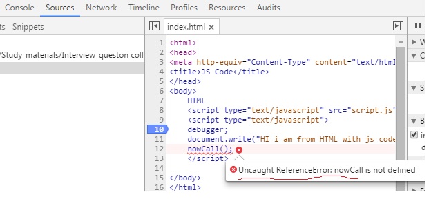 html script type javascript
